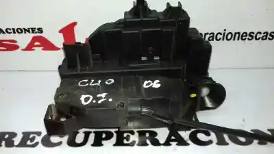 Peça sobressalente para automóvel em segunda mão fechadura da porta dianteira esquerda por renault clio iii confort dynamique referências oem iam 8200300123f  