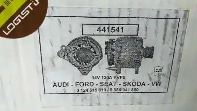 Автозапчастина б/у генератор для AUDI A3 (8L) 1.6 Ambiente Посилання на OEM IAM 0124515010 441541 0986041860
