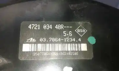 Second-hand car spare part brake servo for renault clio ii fase ii (b/cb0) initiale oem iam references 472103448r  