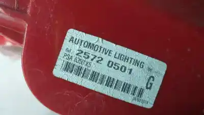 Second-hand car spare part left tailgate light for citroen c3 1.4 cool oem iam references 25720501  