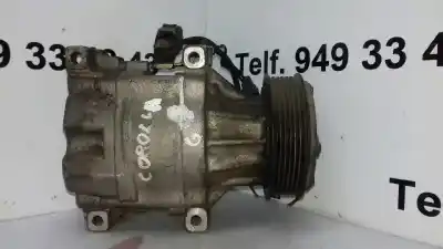 Second-hand car spare part AIR CONDITIONING COMPRESSOR for TOYOTA COROLLA (E12)  OEM IAM references 4472206243  SCS06C