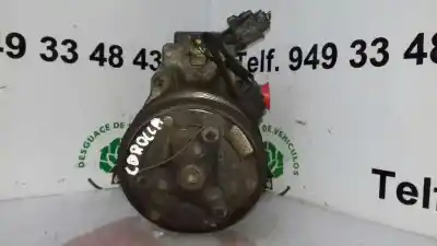 Second-hand car spare part air conditioning compressor for toyota corolla (e12) 1.6 16v oem iam references 4472206243  scs06c