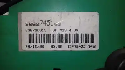 Pezzo di ricambio per auto di seconda mano pannello degli strumenti per citroen berlingo 1.9 d multispace riferimenti oem iam 9662745180  000708613