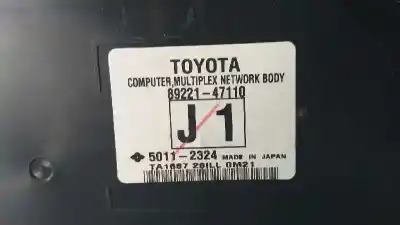 Peça sobressalente para automóvel em segunda mão módulo eletrônico por toyota prius (nhw30) plug-in hybrid advance referências oem iam 50112324  50112324