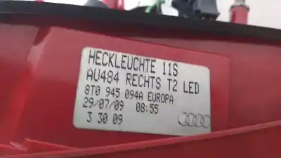 Автозапчастина б/у внутрішній правий завод для audi a5 coupe (8t) 3.0 tdi quattro посилання на oem iam 8t0945094a  