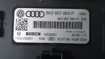 Second-hand car spare part electronic module for audi a5 coupe (8t) 3.0 tdi quattro oem iam references 8k0907063p 10025001 f005v00851