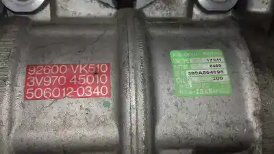 Автозапчастина б/у компресор кондиционера для nissan navara pick-up (d40m) king cab le 4x4 посилання на oem iam 92600vk510  3v97045010