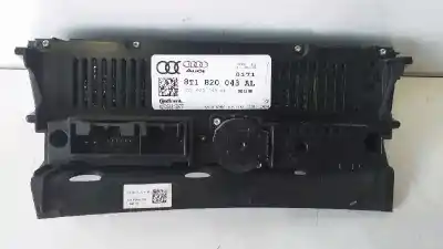 Second-hand car spare part heating / air conditioning control panel for audi a5 coupe (8t) 3.0 tdi quattro oem iam references 8t1820043al  a2c53345977