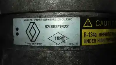 Gebrauchtes Autoersatzteil Klimakompressor zum RENAULT LAGUNA II (BG0) Dynamique OEM-IAM-Referenzen 8200021822 1135320 5320