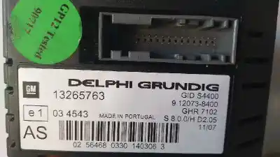 Pezzo di ricambio per auto di seconda mano display multifunzione per opel corsa d cmon riferimenti oem iam 13265763  