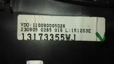 Piesă de schimb auto la mâna a doua CEAS BORD pentru OPEL CORSA B  Referințe OEM IAM 13173355WJ  110080005026