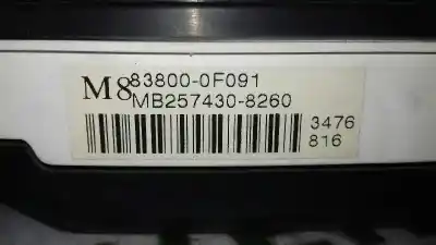 Second-hand car spare part Dashboard for TOYOTA COROLLA (_E12_) 2.0 D-4D (CDE120_) OEM IAM references 838000F091  MB2574308260