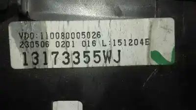 Piesă de schimb auto la mâna a doua CEAS BORD pentru OPEL CORSA C  Referințe OEM IAM 13173355WJ 110080005026 