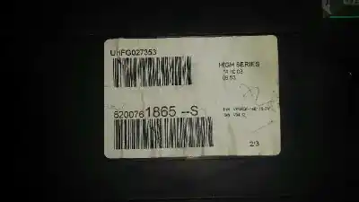 Peça sobressalente para automóvel em segunda mão quadrante por renault clio iii authentique referências oem iam 8200761865s  8200761865