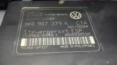 Pièce détachée automobile d'occasion ABS (SYSTÈME ANTI-BLOCAGE DES ROUES) pour AUDI A3 (8P)  Références OEM IAM 1K0907379K  10096003483