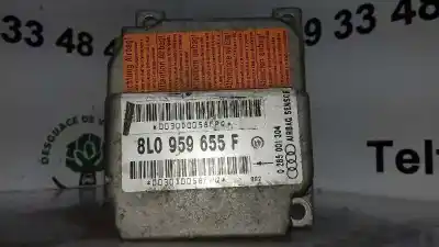 Peça sobressalente para automóvel em segunda mão centralina de airbag por audi a3 (8l) 1.9 tdi ambiente referências oem iam 8l0959655f  0285001304