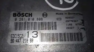 Автозапчастина б/у ЕБУ КОНТРОЛЕР ДВИГУНА для CITROEN C5 BREAK  Посилання на OEM IAM 0281010808  9644721080