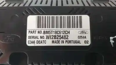 Peça sobressalente para automóvel em segunda mão comando de sofagem (chauffage / ar condicionado)  por ford focus lim. (cb8) trend referências oem iam bm5t18c612ch  wi2b25482
