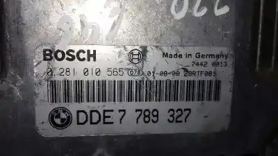 Second-hand car spare part ecu engine control for bmw serie 3 compact (e46) 318td oem iam references 0281010565  dde7789327