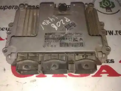 Автозапчасти б/у БЛОК УПРАВЛЕНИЯ ДВИГАТЕЛЕМ за PEUGEOT 206 BERLINA  ссылки OEM IAM 9653202580  EDC16C3