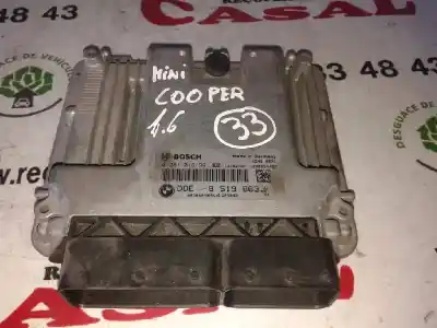 Second-hand car spare part ECU ENGINE CONTROL for MINI MINI (R56)  OEM IAM references 0281018991 030954298 8519633
