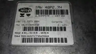 Tweedehands auto-onderdeel ECU MOTORCONTROLLER voor CITROEN C2  OEM IAM-referenties 9646570280 16634044 9645989480