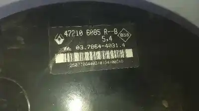 Автозапчастина б/у гальмівний серво для DACIA DOKKER Laureate Посилання на OEM IAM 03786440314  472106085R