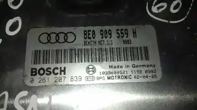 Tweedehands auto-onderdeel ECU MOTORCONTROLLER voor AUDI A6 BERLINA (4B2)  OEM IAM-referenties 0261207839  8E0909559H