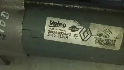 Peça sobressalente para automóvel em segunda mão Motor De Arranque por DACIA SANDERO Stepway Referências OEM IAM 233003329R  29G40034PG