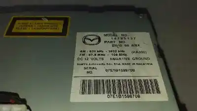 Peça sobressalente para automóvel em segunda mão sistema de áudio / rádio cd por mazda cx-7 (er) active referências oem iam 07e1b1598708  