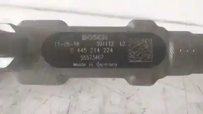 Peça sobressalente para automóvel em segunda mão régua / rampa de injetores por opel corsa d enjoy referências oem iam 0445214224 591112l2 55573467