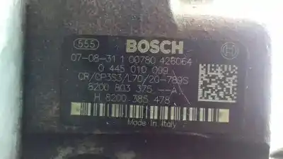 Second-hand car spare part injection pump for renault trafic combi (ab 4.01) 9 - plazas (l2h1) acristalado. combi largo oem iam references 0445010099  
