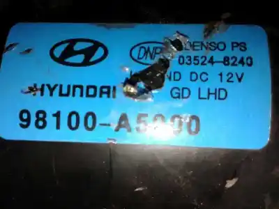 Pièce détachée automobile d'occasion Moteur D'essuie-glace Avant pour HYUNDAI I30 Style Références OEM IAM 98100A5000  
