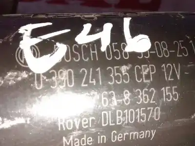 Peça sobressalente para automóvel em segunda mão motor do limpa para brisas por bmw serie 3 compact (e46) 318td referências oem iam dlb101570 67638362155 0390241355