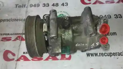 Pezzo di ricambio per auto di seconda mano compressore aria condizionata per renault clio ii fase ii (b/cb0) pack authentique riferimenti oem iam 8200315744 sd6v12 1416k