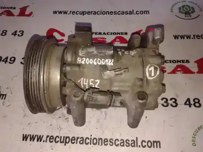 İkinci el araba yedek parçası KLIMA KOMPRESÖRÜ için RENAULT CLIO III  OEM IAM referansları 8200600122  SD6V121452
