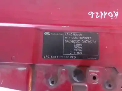 Second-hand car spare part front panel for land rover evoque dynamic oem iam references lr049326  bj3200124ad