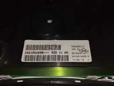 Автозапчастина б/у панель інструментів для dacia dokker laureate посилання на oem iam 248100285r  