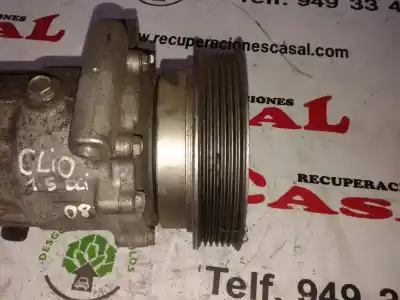 Peça sobressalente para automóvel em segunda mão compressor de ar condicionado a/a a/c por renault clio iii emotion referências oem iam 8200651251 1900 06409910762