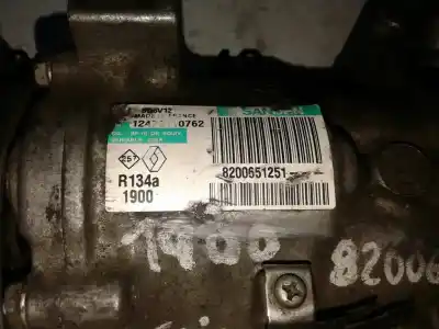 Peça sobressalente para automóvel em segunda mão compressor de ar condicionado a/a a/c por renault clio iii emotion referências oem iam 8200651251  1900