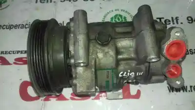 Second-hand car spare part air conditioning compressor for renault clio iii confort dynamique oem iam references 8200220924 sd6v12 1445a