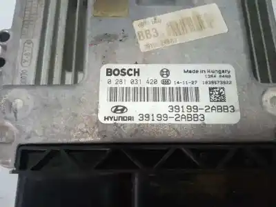 Gebrauchtes Autoersatzteil ecu-motorsteuergerät uce motorsteuergerät zum hyundai ix35 tecno 2wd oem-iam-referenzen 0281031420  