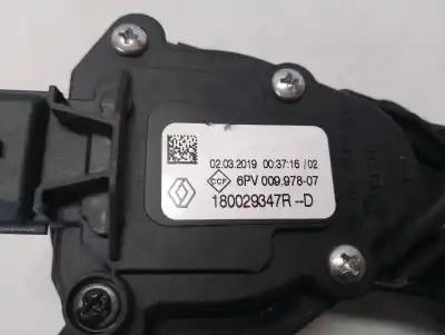 Tweedehands auto-onderdeel gaspedaal voor renault clio iv 0.9 oem iam-referenties 180029347r  6pv00997807
