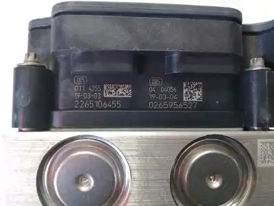 Peça sobressalente para automóvel em segunda mão abs por renault clio iv 0.9 referências oem iam 2265106455 0265956527 2265106455