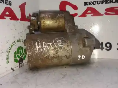 Peça sobressalente para automóvel em segunda mão Motor De Arranque por DAEWOO MATIZ SE Referências OEM IAM 96275481  