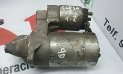 Pezzo di ricambio per auto di seconda mano Motorino Di Avviamento per OPEL CORSA C Sport Riferimenti OEM IAM 90543872  