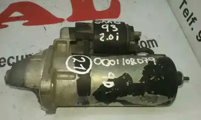 Peça sobressalente para automóvel em segunda mão Motor De Arranque por SAAB 9-3 BERLINA 2.0 T Arc Referências OEM IAM 0001108079  