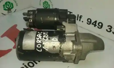 Pezzo di ricambio per auto di seconda mano Motorino Di Avviamento per OPEL CORSA C CorsaVan Riferimenti OEM IAM 93189232  