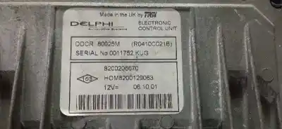 Second-hand car spare part ecu engine control for renault clio ii fase ii (b/cb0) dynamique oem iam references 8200206670  