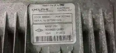 Peça sobressalente para automóvel em segunda mão centralina de motor uce por renault clio ii fase ii (b/cb0) campus referências oem iam 8200129063  8200212351